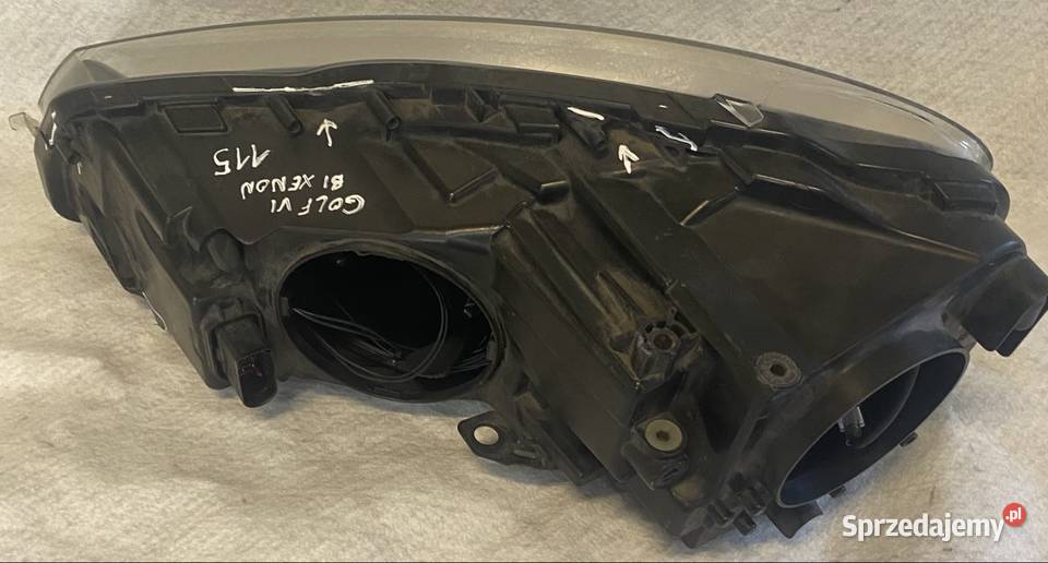 Lampa przednia BiXenon skrętny Volkswagen Golf osobowe Jasienica sprzedam