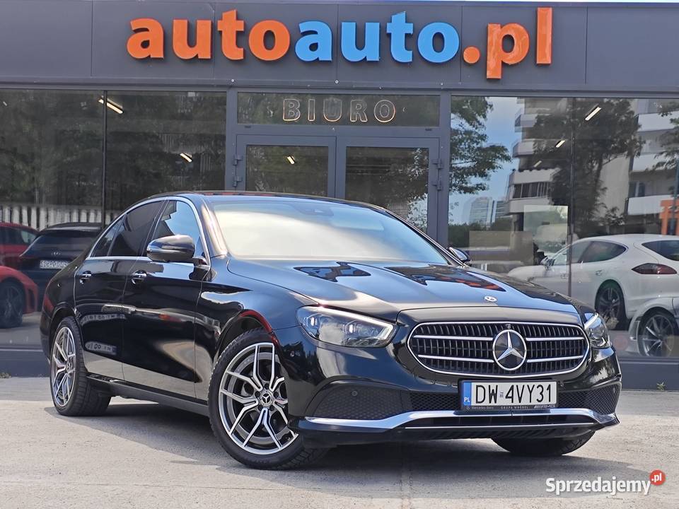 Salon Serwisowany E220D 4MATIC Avantgarde VAT23 diesel Warszawa sprzedam