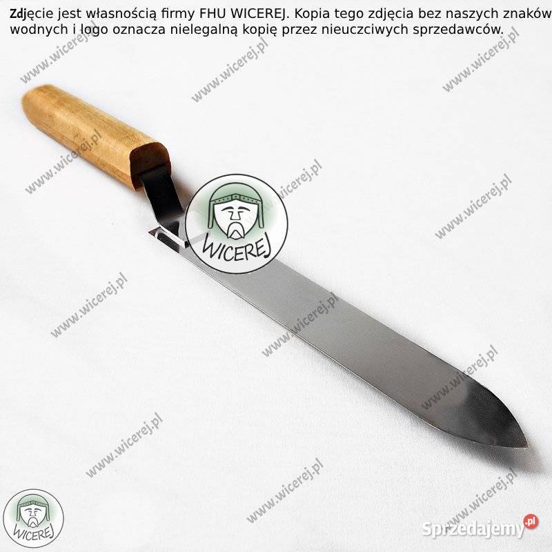 Nóż do Odsklepiania Prosty Nierdzewny 20 stal podkarpackie Jaśliska