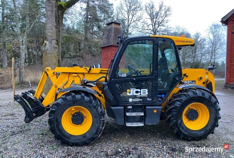 Ładowarka teleskopowa JCB 53170 2017 dolnośląskie Bolesławiec sprzedam