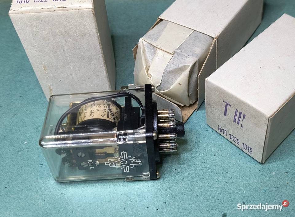 Przekaźnik R15 12V MERA LUMEL Części i akcesoria Elektronika