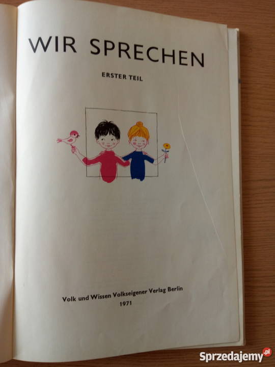 Wir Sprechen ksiazeczka do niemieckiego 1971r Dąbrowa Górnicza sprzedam