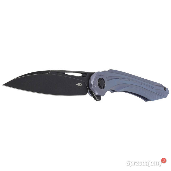 Nóż składany Bestech Wibra Blue Titanium Black Akcesoria, narzędzia i noże Warszawa sprzedam