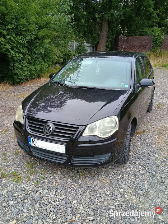 Volkswagen Polo 2006 r 14 Automat Klimatyzacja poduszka powietrzna Polo Kraków