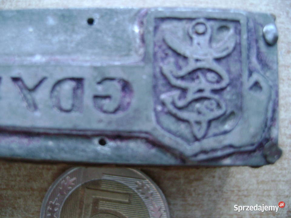 Starocie z PRL Militaria Przedwojenna matryca pomorskie Gdynia
