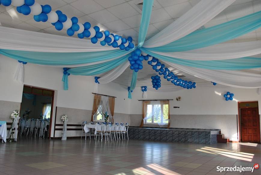 Dekoracja sali weselnej Mielec