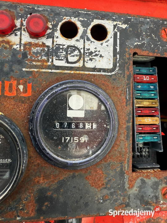 wózek widłowy terenowy MANITOU MCE25 przesuw