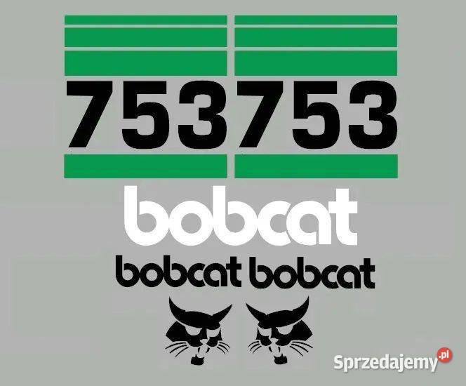 Naklejki oklejenie BOBCAT 753 Zamiennik Janików