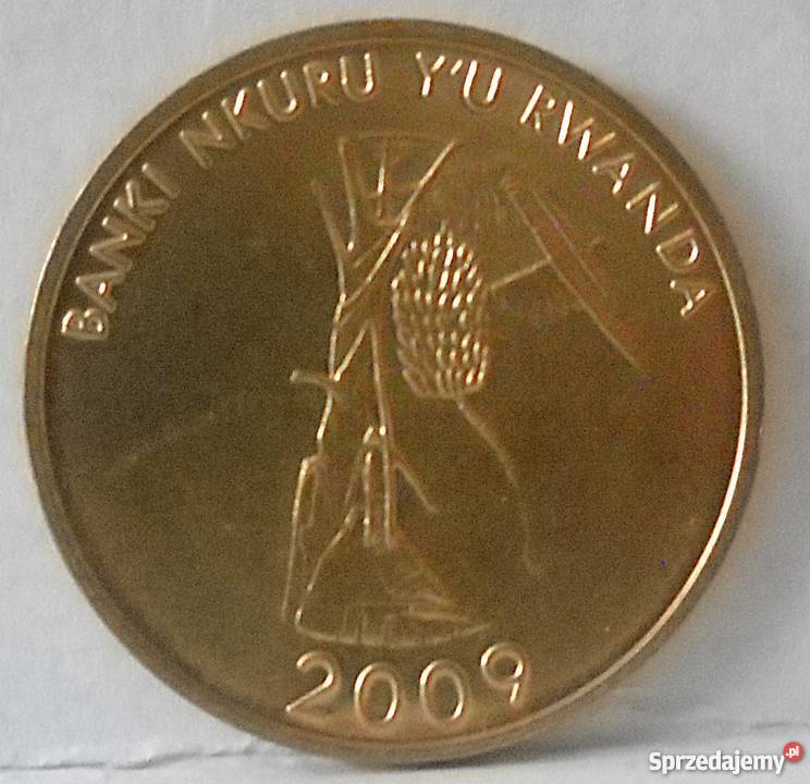 RWANDA10 FRANK2009 r Numizmatyka Legionowo