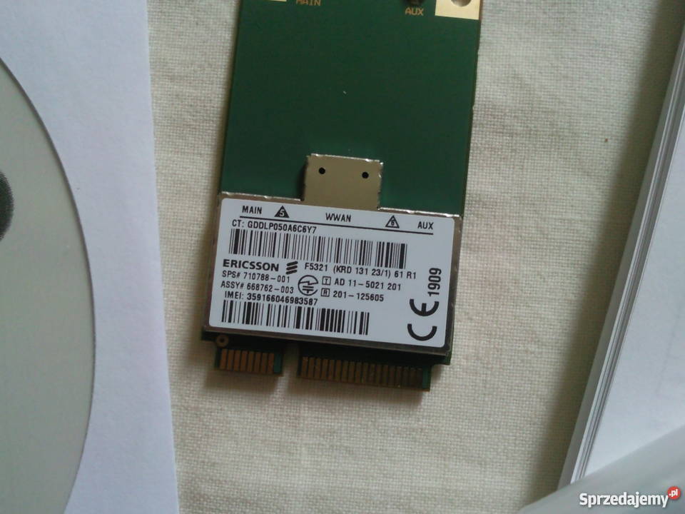 Moduł szerokopasmowy HP hs2350 HSPA do urządzeń
