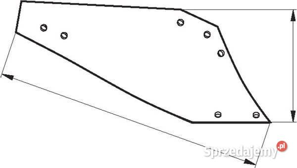 Skrzydło odkładni prawe S173404 5074173404 Kamionna