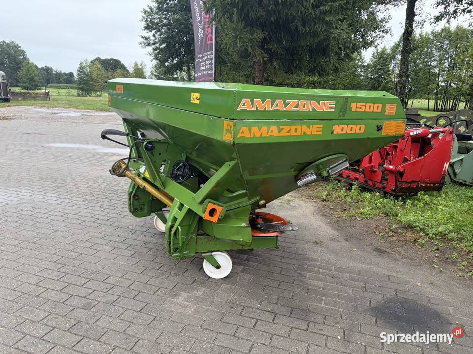Amazone M 1500 rozsiewacz nawozów siewka siewnik nieuszkodzony Myszyniec