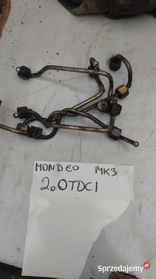 FORD MONDEO MK3 20 TDCI przewody wtryskowe Części samochodowe sprzedam