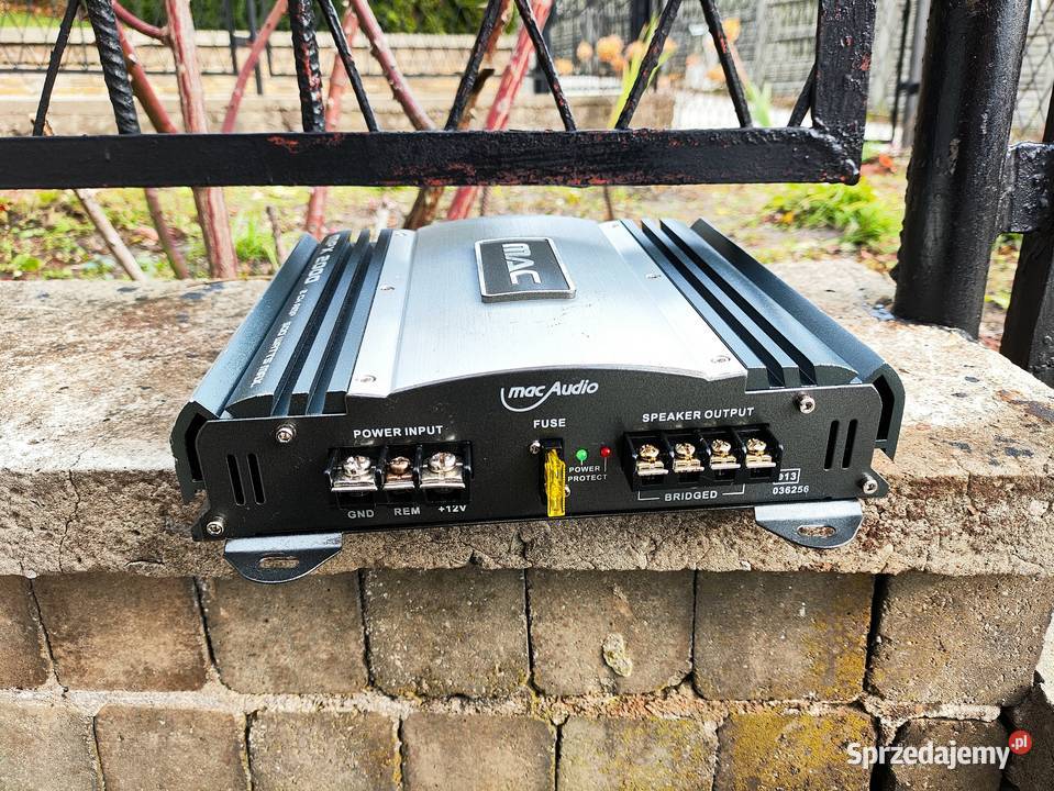 Wzmacniacz samochodowy 2 kanałowy Mac Audio MPX Niegowonice