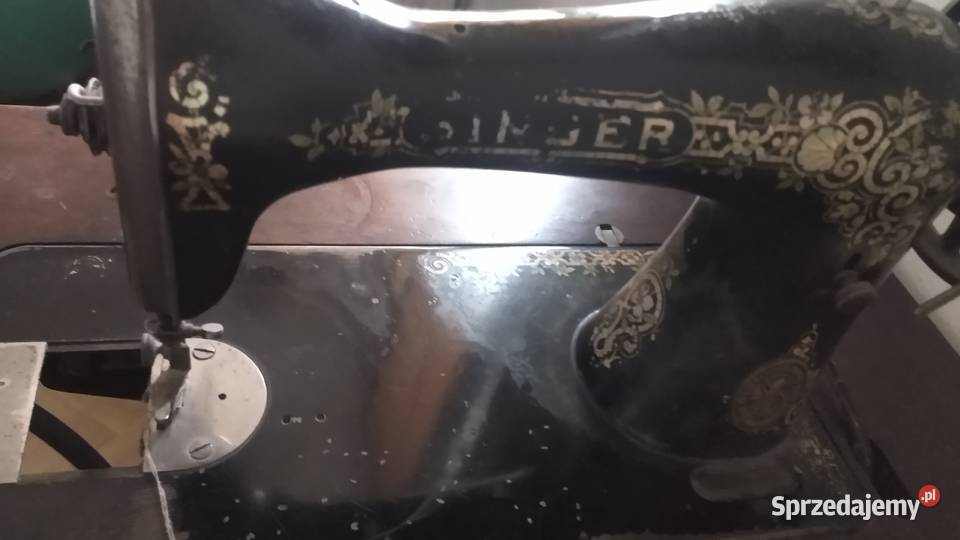 Stara maszyna do szycia SINGER z roku 1908