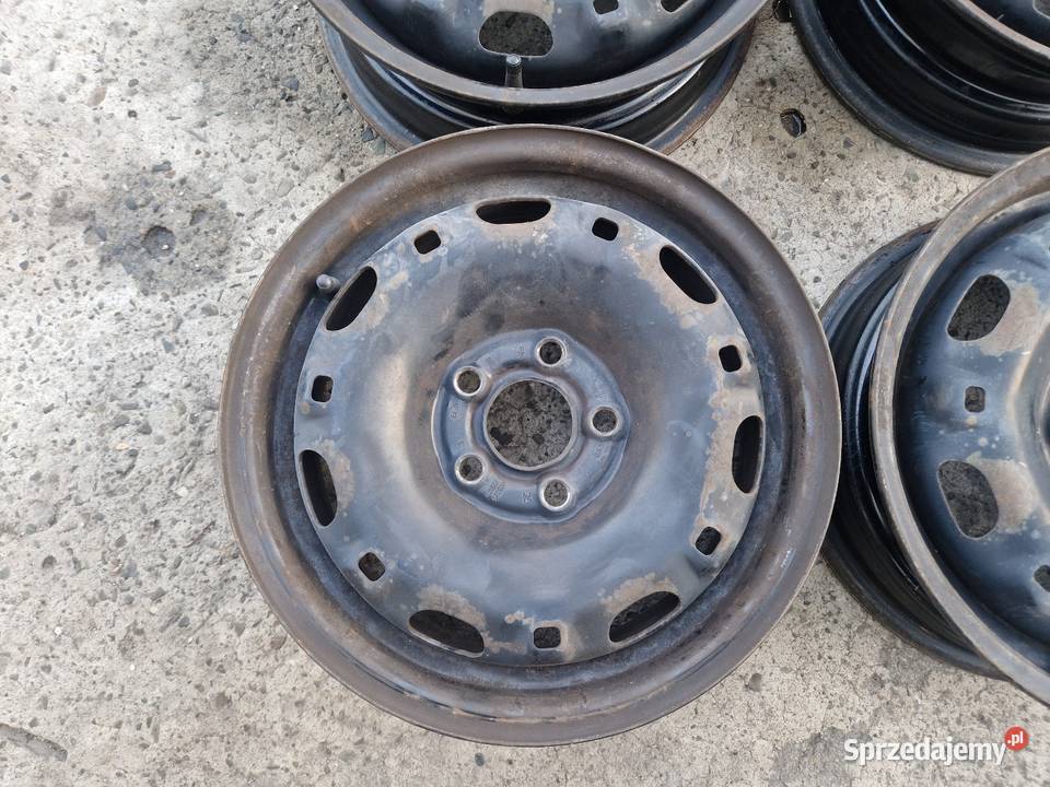 OEM felgi stalowe SKODA Fabia II 5Jx R14 5x100 małopolskie Kraków sprzedam