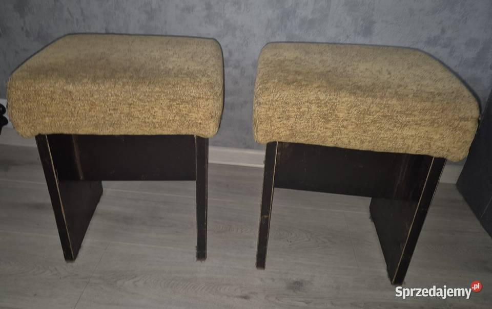 Stołek taboret pufa 2 sztuki 43cm Łódź