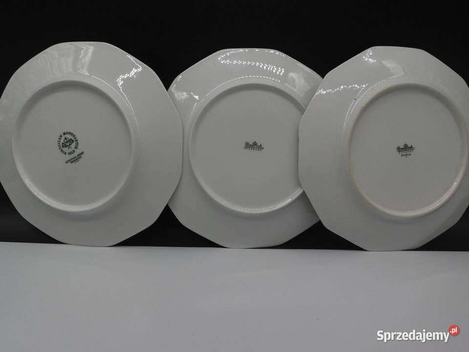 Zestaw 3 Talerzy ROSENTHAL MARIA Sommerstrauss Raszków