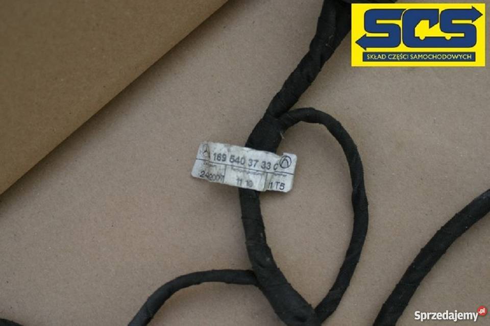 MERCEDES A KLASA WIĄZKA ZDERZAKA PRZÓD Bieleń