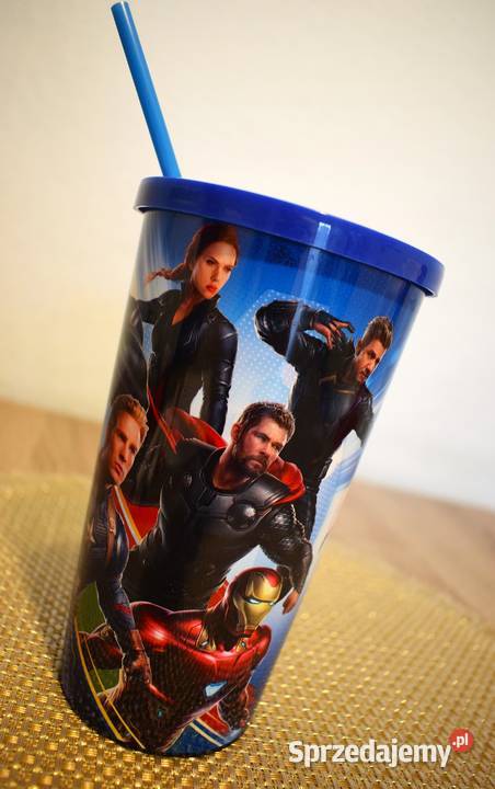 Kubek kinowy Avengers Koniec gry Endgame plakat kujawsko-pomorskie Chełmno