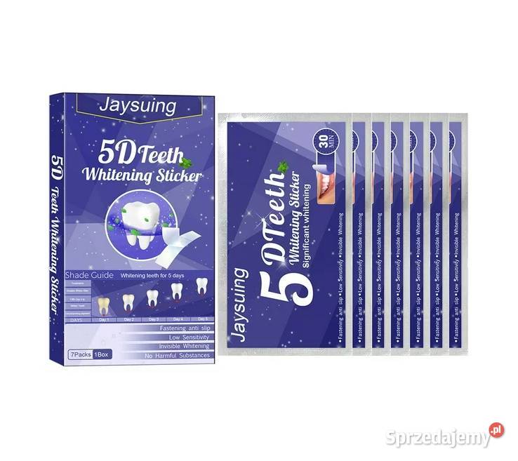 Paski wybielające zęby 5D Teeth | 14 pasków | Jaysuing