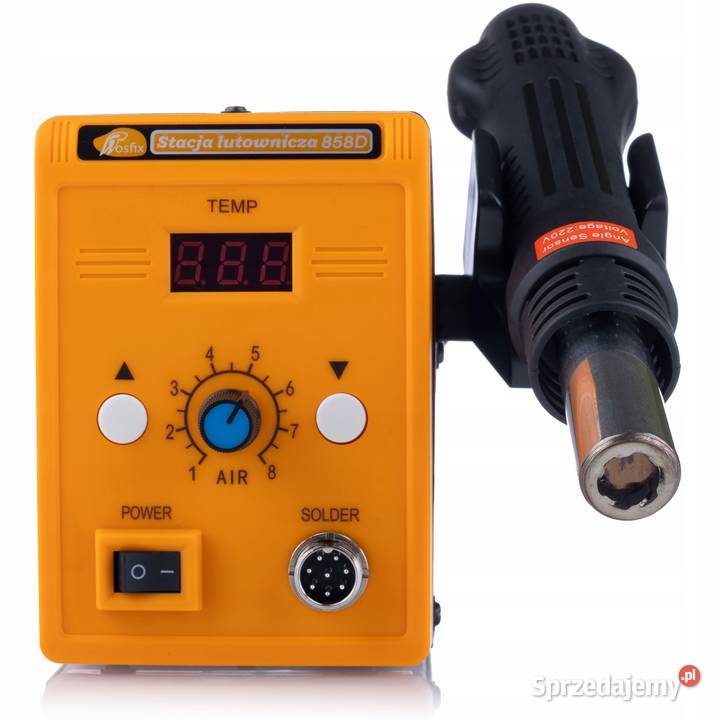Stacja Lutownicza HotAir Rosfix 858D 700W