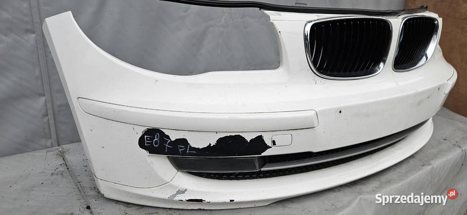 BMW 1 E81 E87 FL ZDERZAK PRZEDNI HALOGENY Pozostałe