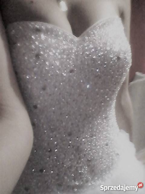 NOWA bajkowa suknia ślubna princessa Damska