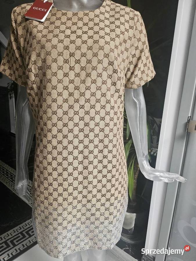 Sukienka cyrkonie eleganca Mucharz