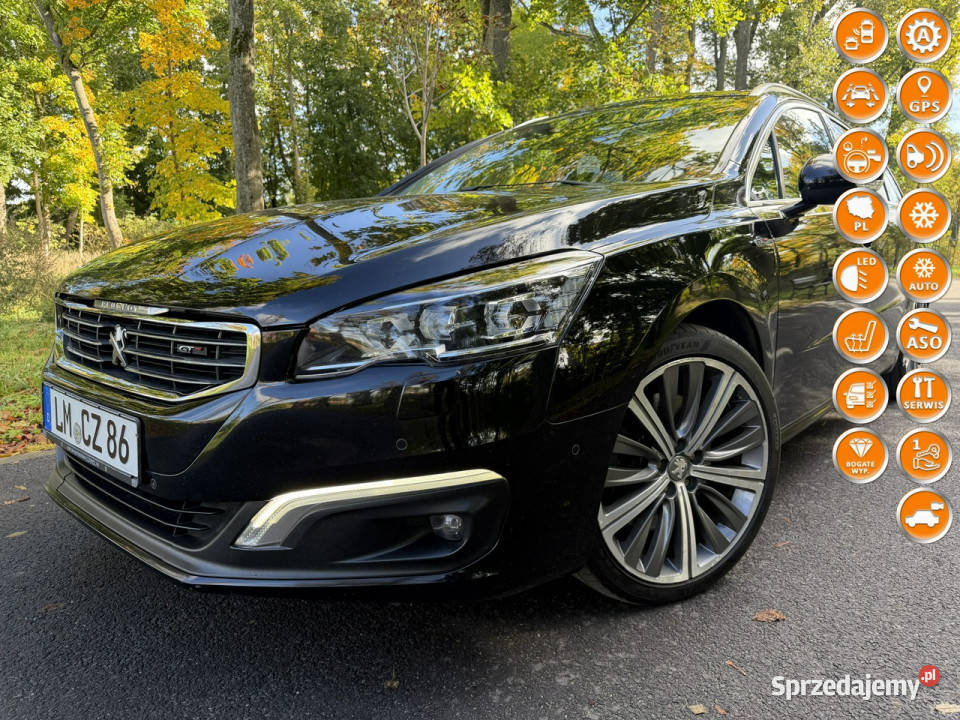 Peugeot 508 20 eHDi 181 GTLine Maxx Kamera klimatyzacja kujawsko-pomorskie Józefkowo sprzedam