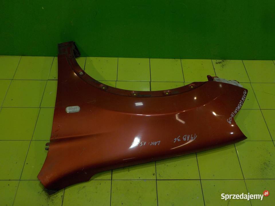 NISSAN QASHQAI I J10 08r 5D blotnik lewy przod osobowe Błotniki Suków