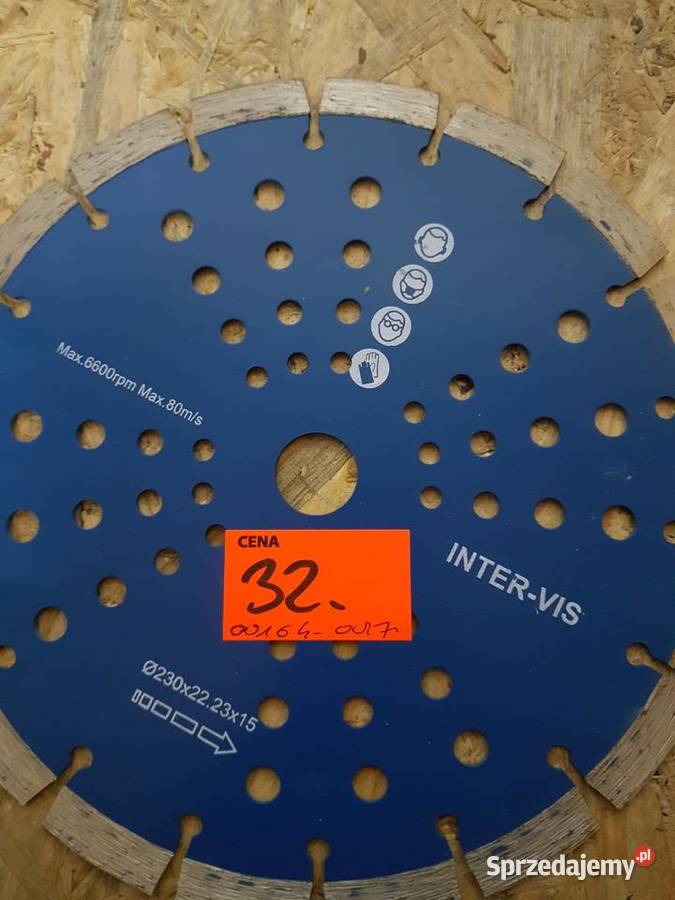 Tarcze segmentowe diamentowe do betonu 230mm Głogowa