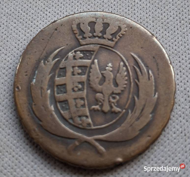 KSIĘSTWO WARSZAWSKIE1812 rIBRANT OZDOBNY Numizmatyka Legionowo