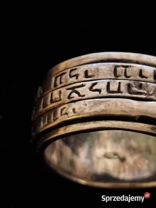Srebrny pierścionek 925 obrączka srebrne Choszczno