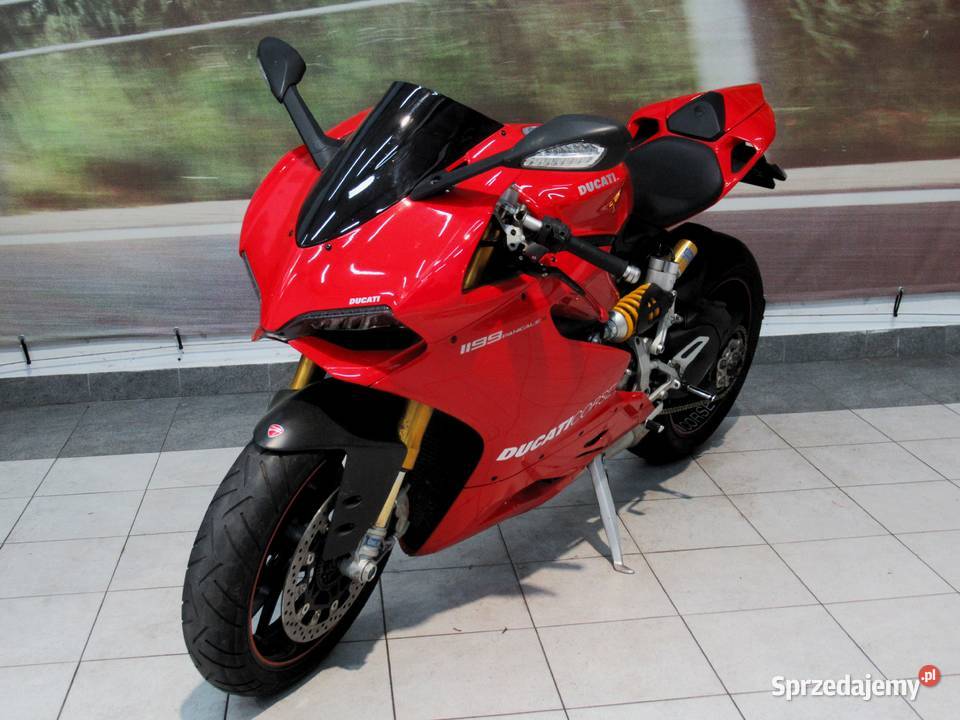 Ducati 1199s Panigale serwisie nieuszkodzony łódzkie Kutno