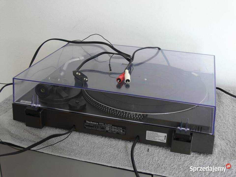 Gramofon Technics SLB202 Shure 91 sprawny Gramofony