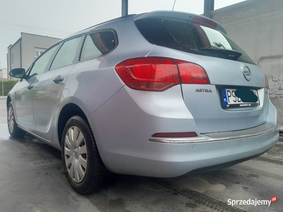 Opel Astra J 16d 136 2014r Zarejestrowany 145 Szamotuły
