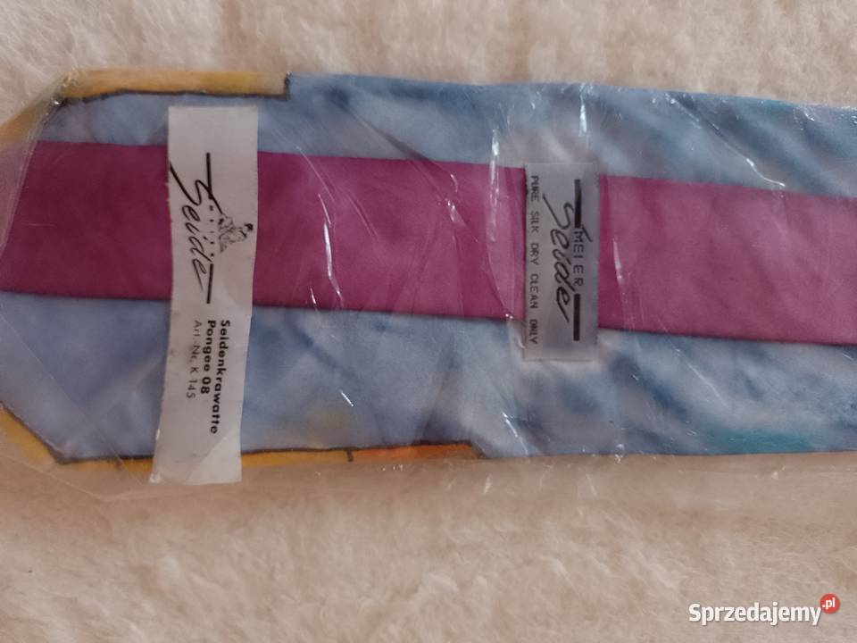 Ekstrawagancki jedwabny krawat z Dubaju Silk Krawaty Kraków