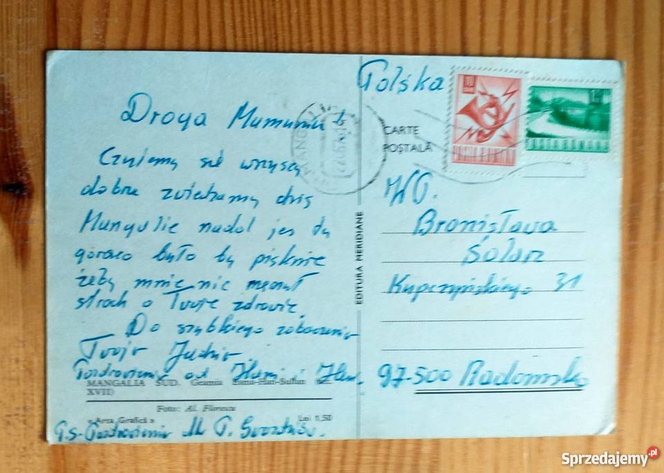 MANGALIA WIDOK NA ŚWIĄTYNIĘ MUZUŁMAŃSKĄ FOT Pocztówki i karty telefoniczne Piszczac