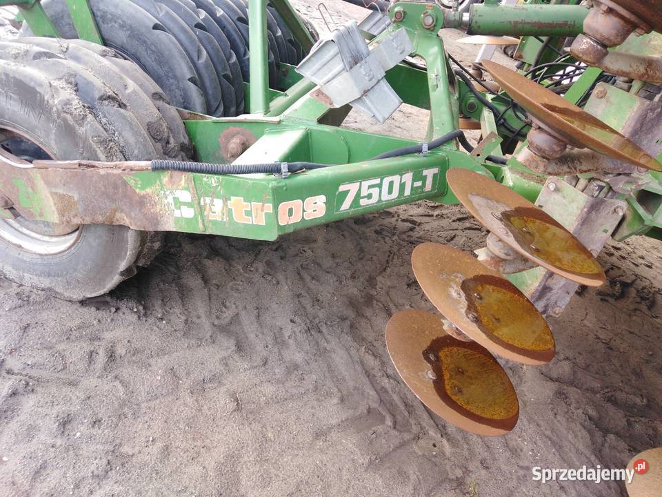 Sprzedam bronę talerzową Amazone Catros 7501T nieuszkodzony Włoszakowice