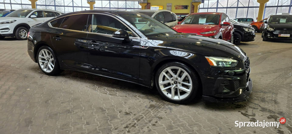 Audi A5 Sportback OPIS W podanej roczna elektryczne lusterka
