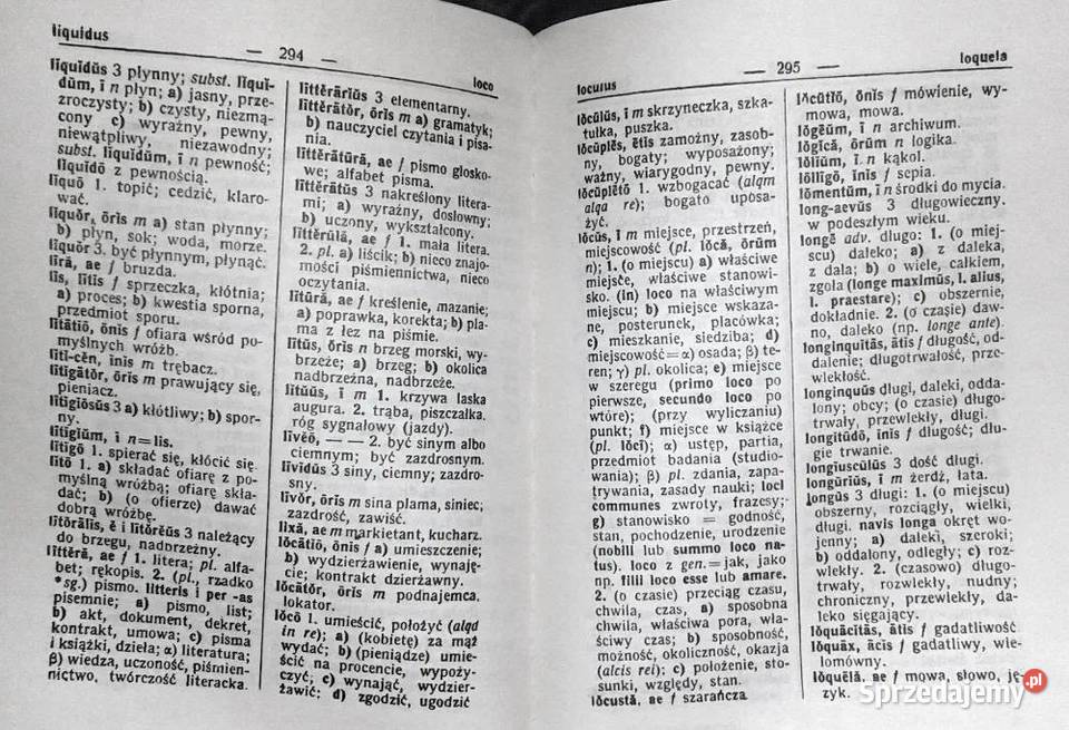 Słownik łacińsko polski Kazimierz Kumaniecki miękka Chełm sprzedam