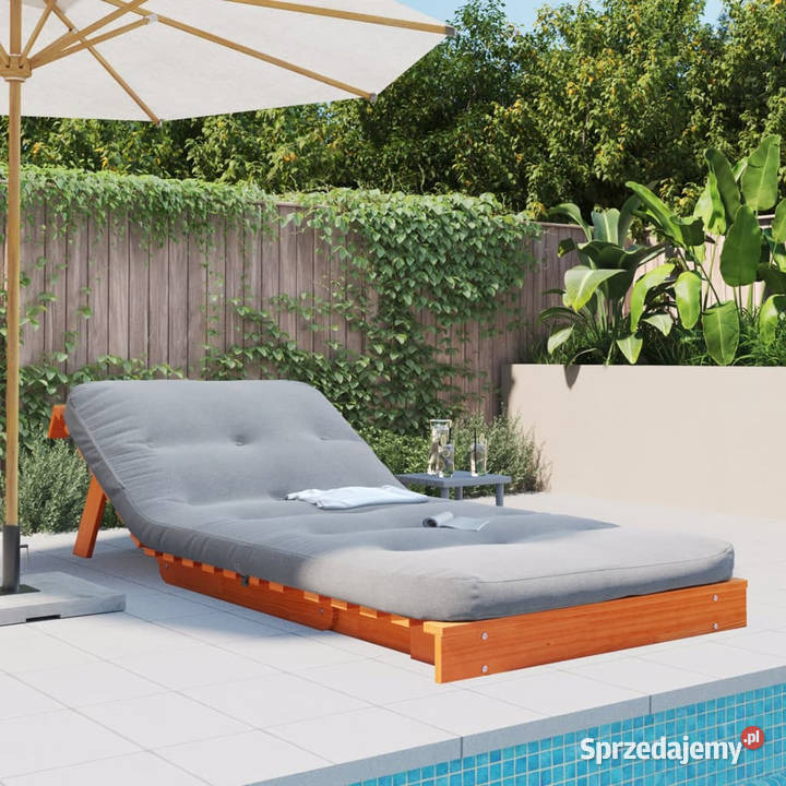 Sofa rozkładana futon z materacem woskowy brąz Warszawa