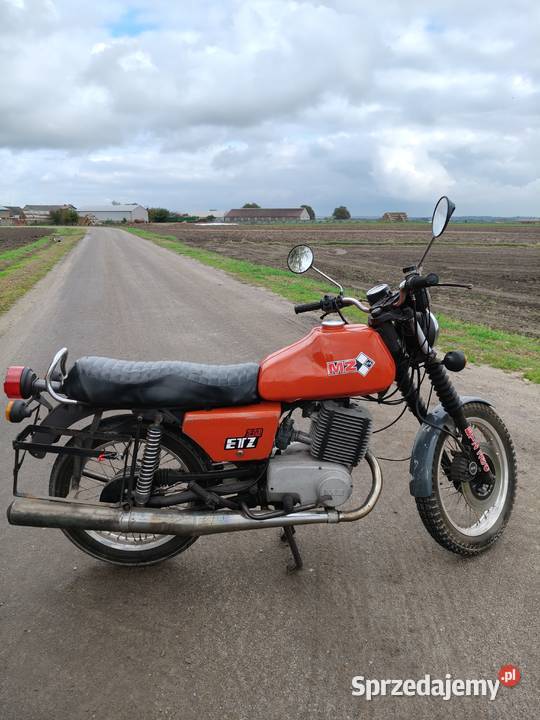 Motocykl MZ ETZ 250 z 1984r Kalisz