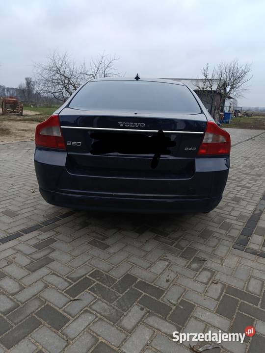 Sprzedam Volvo S80 24 D5 2007 mazowieckie Gradzanowo Włościańskie sprzedam