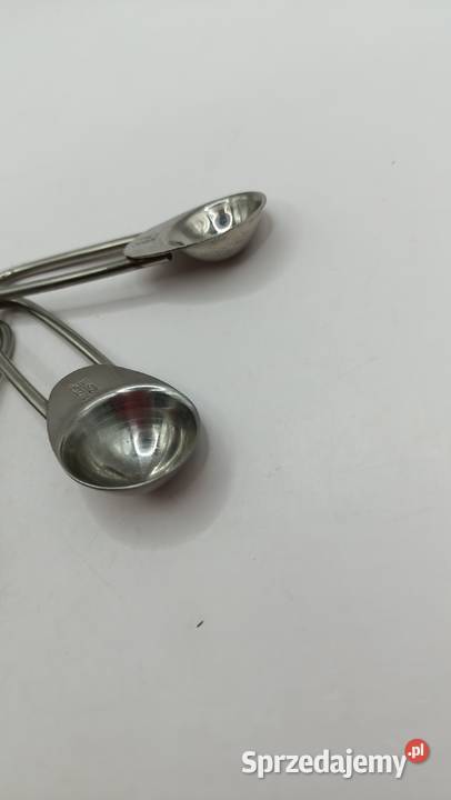 Metalowe marki łyżeczki zestaw 5 sztuk lubelskie Zamość