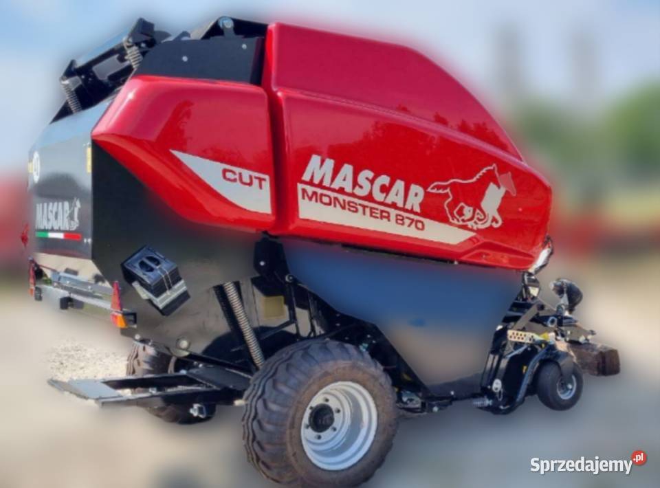 PRASA zwijająca zmiennokomorowa MASCAR Monster nieuszkodzony łódzkie Rząśno sprzedam