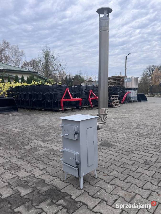 Piec koza ogrzewacz pomieszczeń cegły szamot kw Kutno