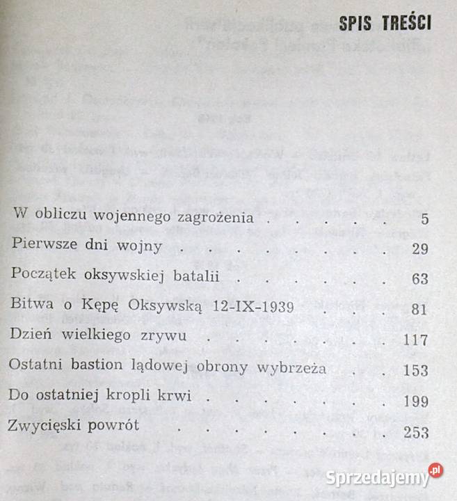 Obrona Kępy Oksywskiej 1939 Edmund Kosiarz Rok wydania 1984 Chełm