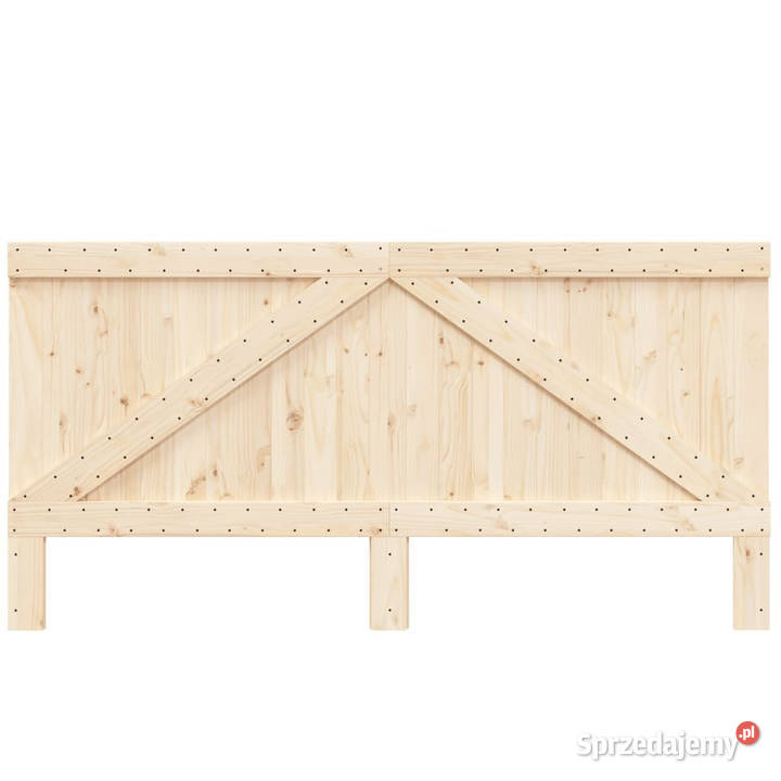 Wezgłowie łóżka 200x104 lite drewno sosnowe Warszawa